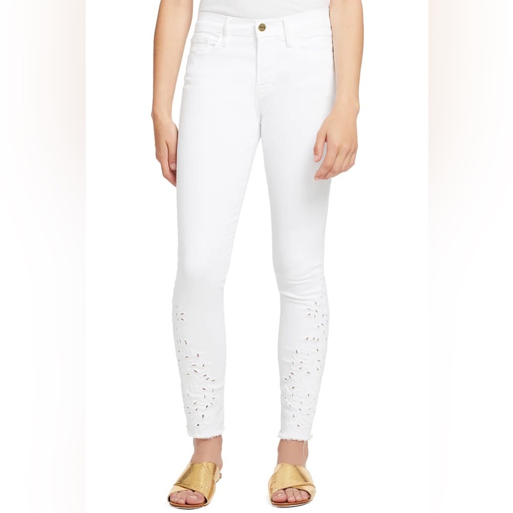FRAME Le Skinny De Jeanne Foliage